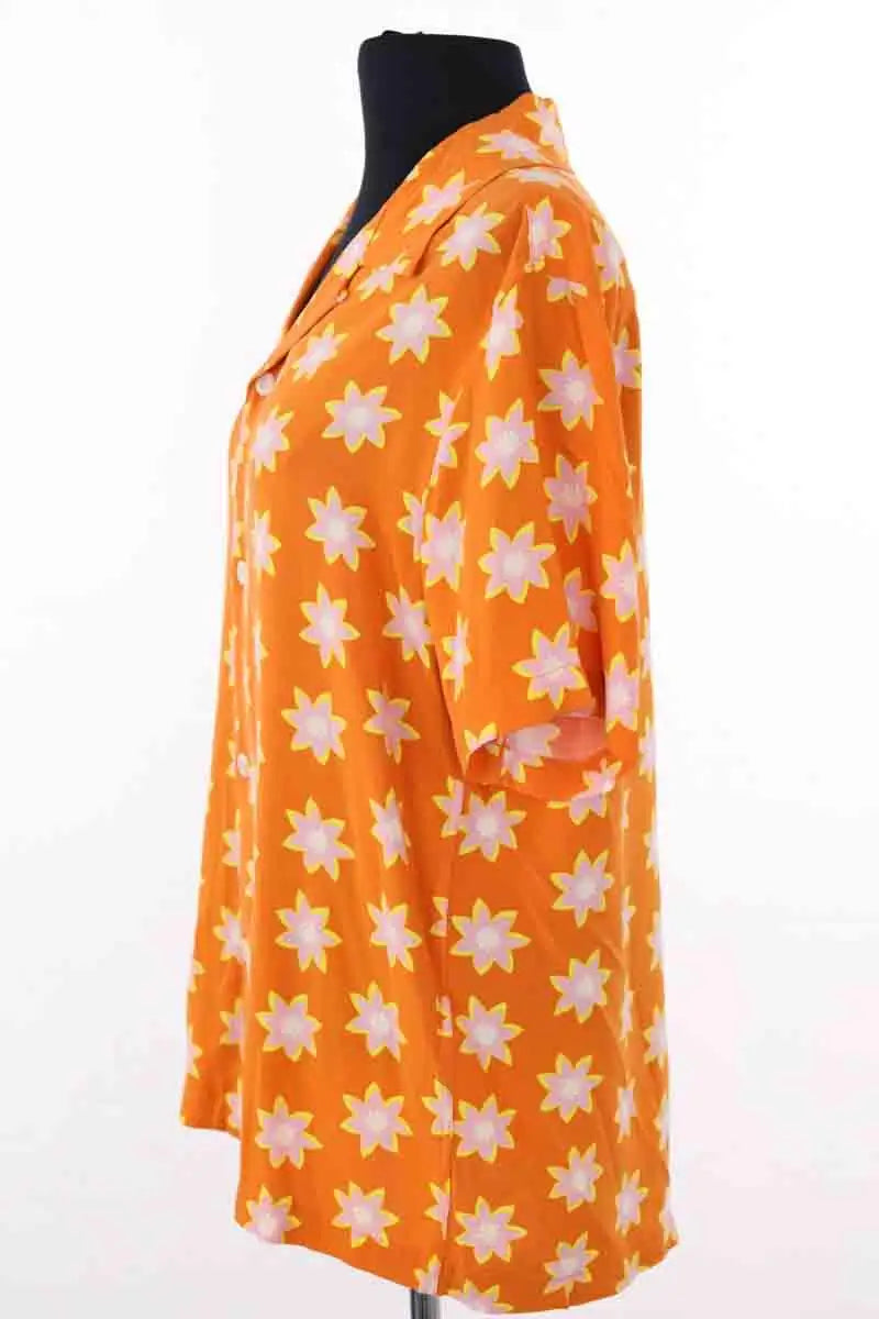 Chemise Sandro Orange en Viscose