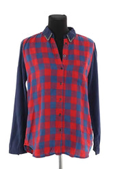Chemise Sandro Rouge en Synthétique, taille S - Seconde Main