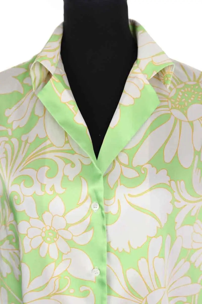 Chemise Sandro Vert en Synthétique
