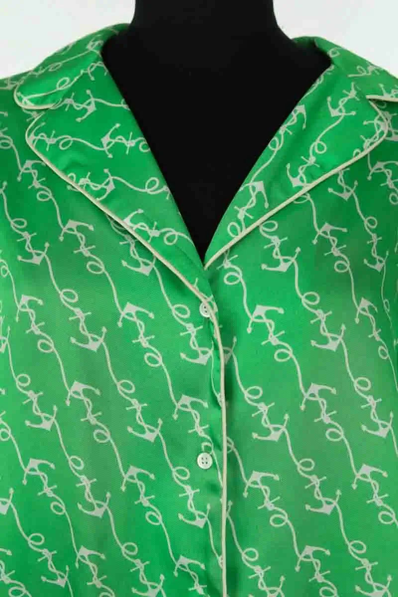 Chemise Sandro Vert en Synthétique