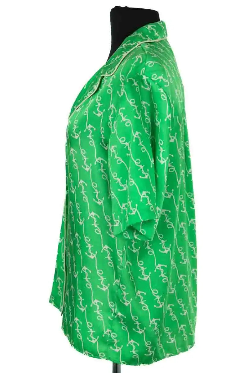 Chemise Sandro Vert en Synthétique