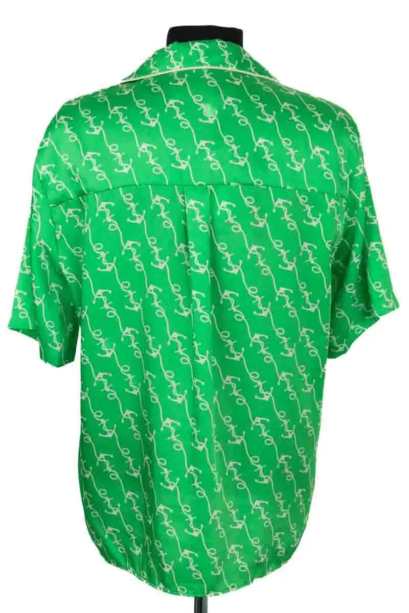 Chemise Sandro Vert en Synthétique