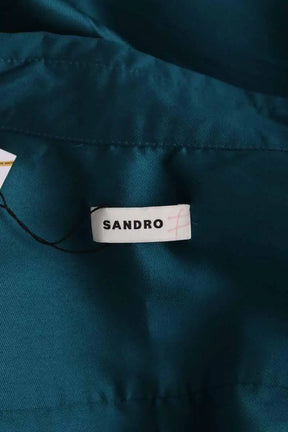 Chemise Sandro Vert en Synthétique