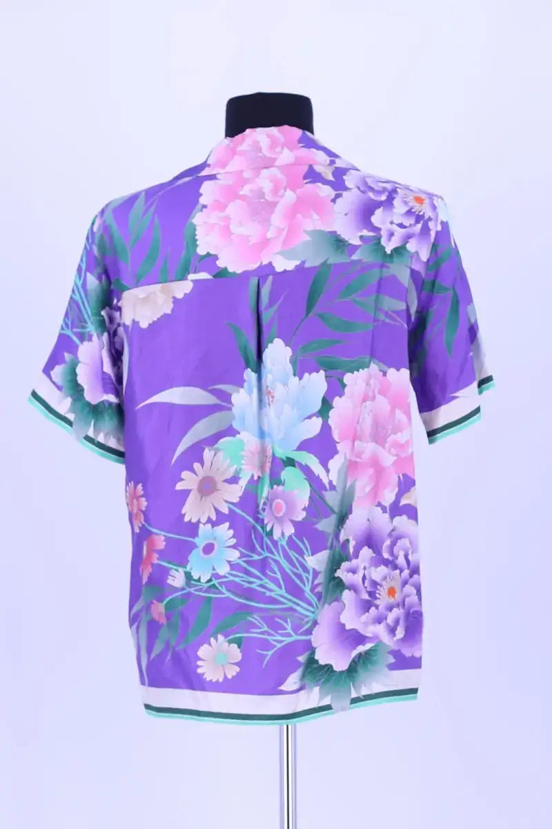 Chemise Sandro Violet en Soie