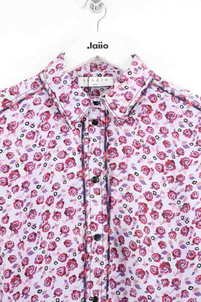 Chemise Sandro Violet en Synthétique