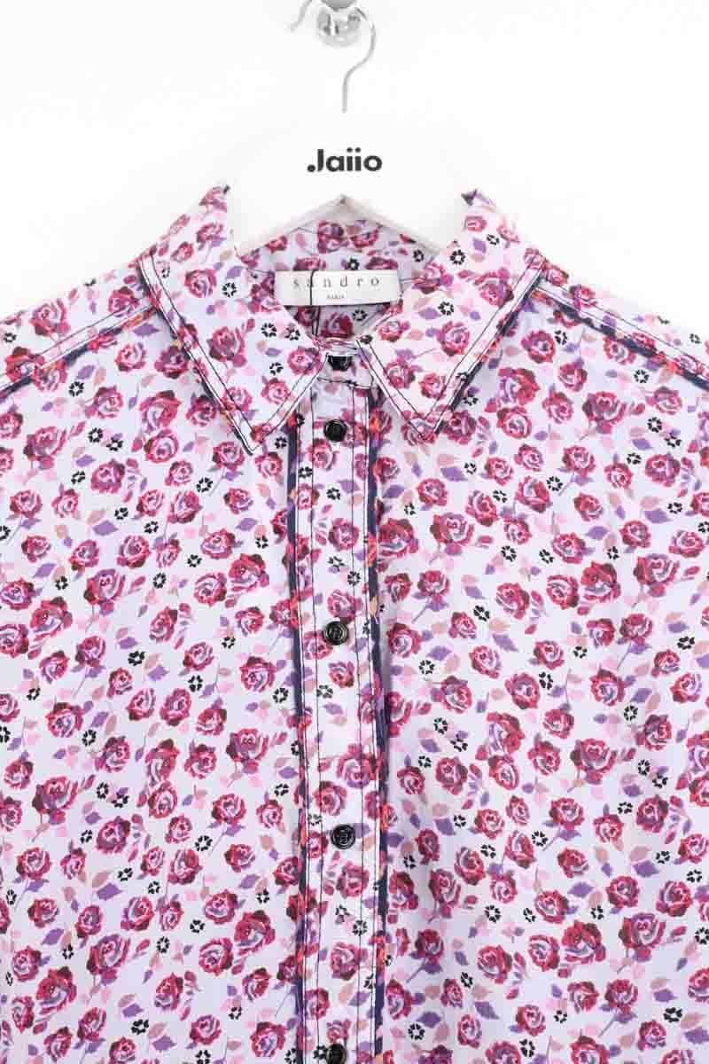 Chemise Sandro Violet en Synthétique