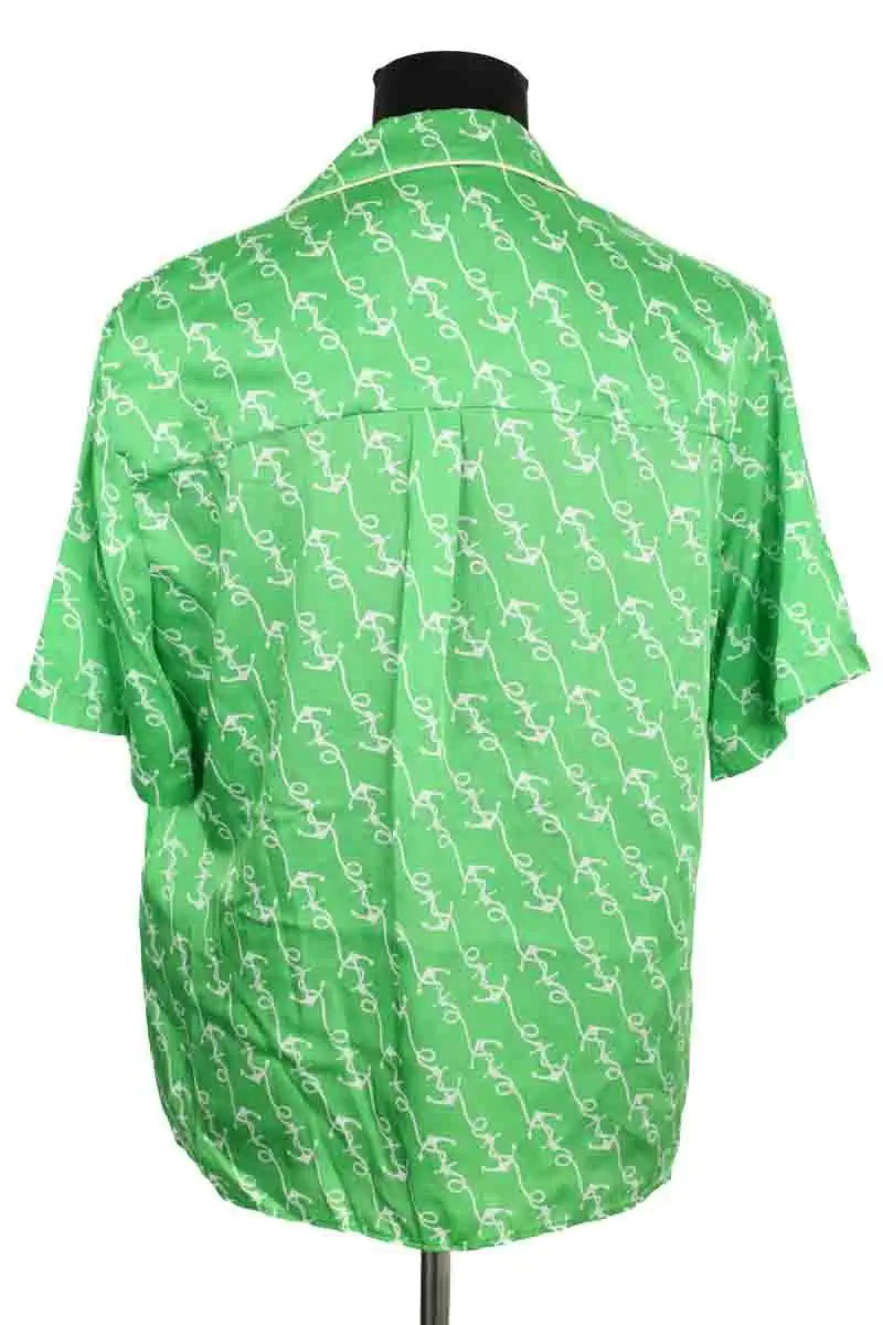 Chemise Sandro Voilier Vert en Polyester