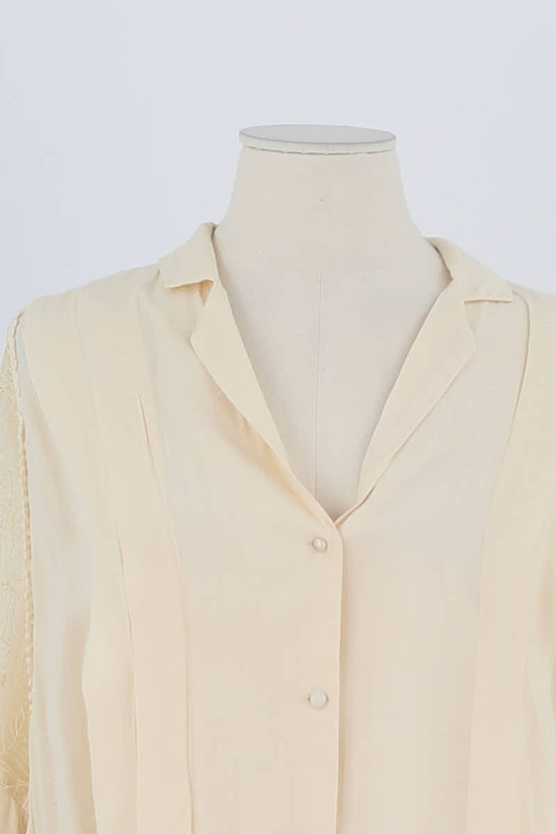 Chemise Sessun Beige en Viscose