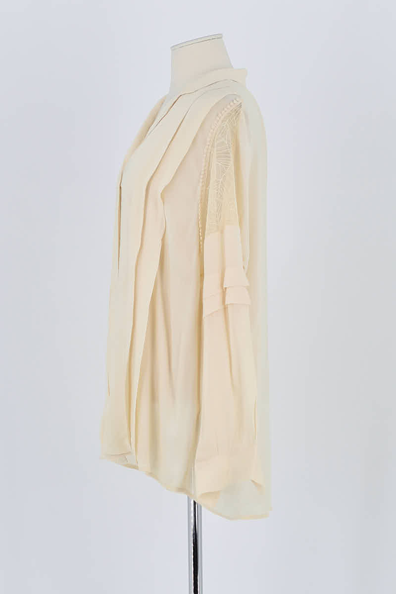Chemise Sessun Beige en Viscose
