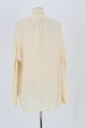 Chemise Sessun Beige en Viscose