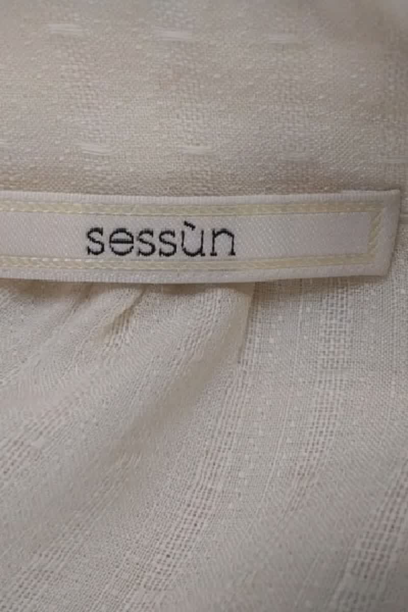 Chemise Sessun Beige en Viscose
