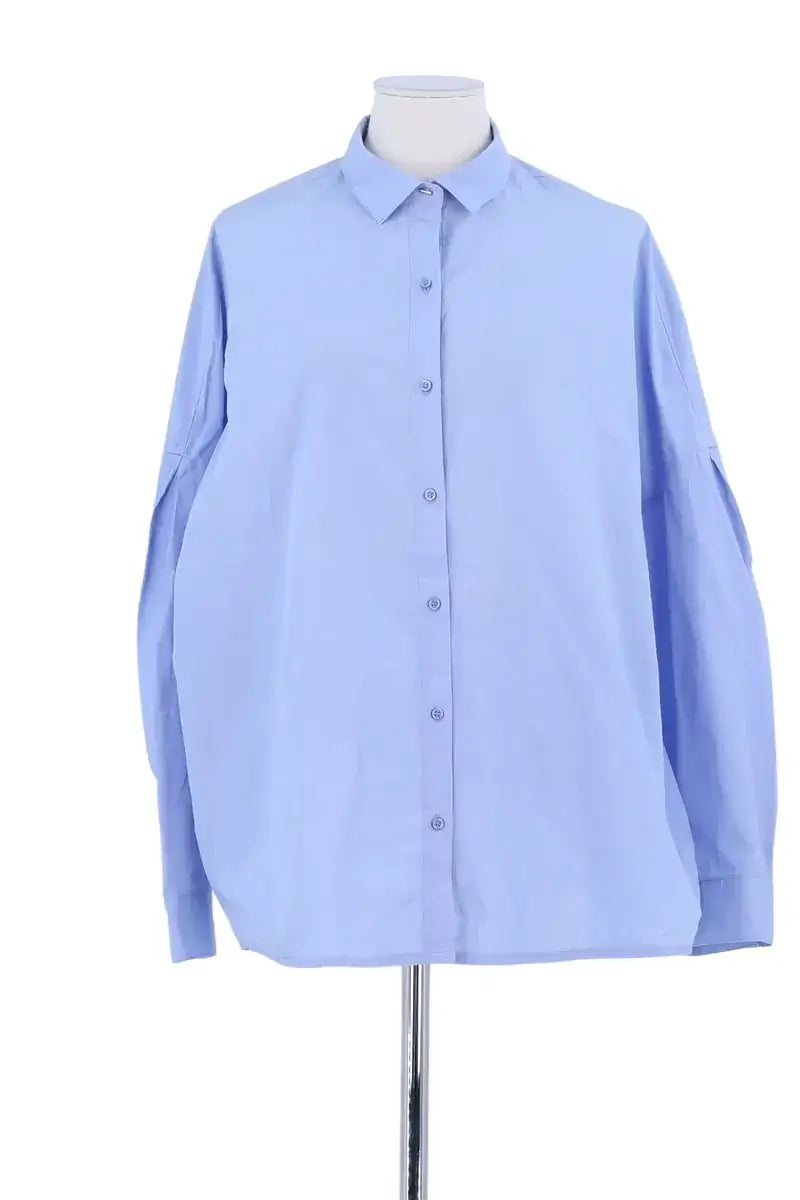 Chemise Sessun Bleu en Coton, taille L - Seconde Main
