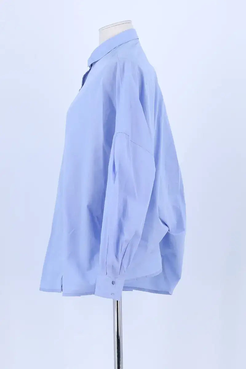 Chemise Sessun Bleu en Coton
