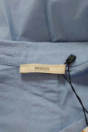 Chemise Sessun Bleu en Coton