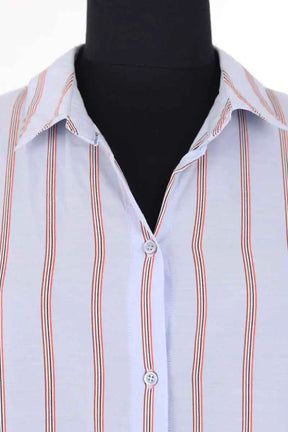 Chemise Sessun Bleu en Coton