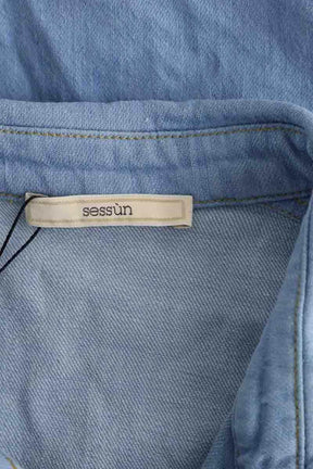 Chemise Sessun James shirt Bleu en Coton