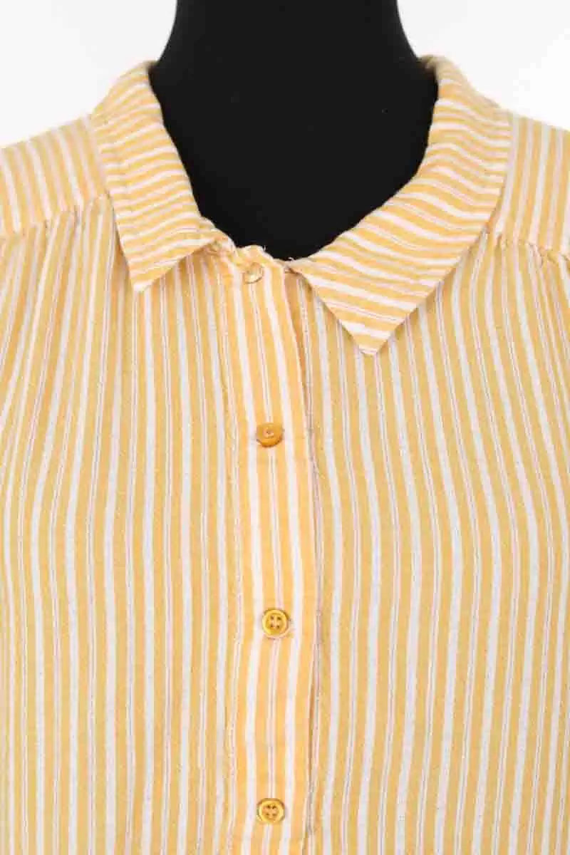 Chemise Sessun Jaune en Viscose