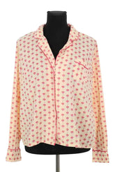 Chemise Sézane Beige en Coton, taille L - Seconde Main