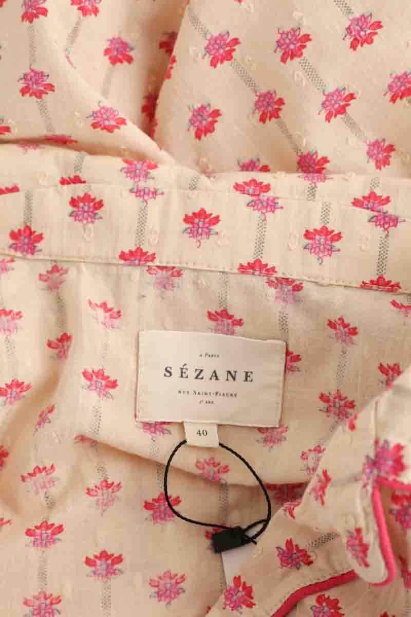 Chemise Sézane Beige en Coton