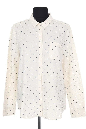 Chemise Sézane Beige en Coton, taille L - Seconde Main