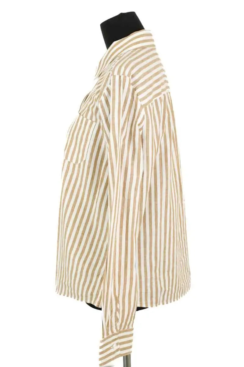 Chemise Sézane Beige en Lin