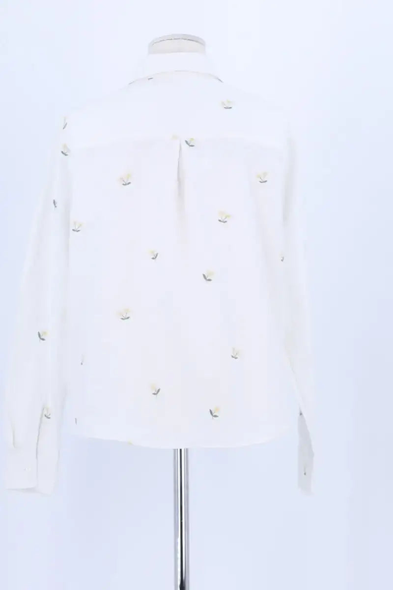 Chemise Sézane Blanc en Coton