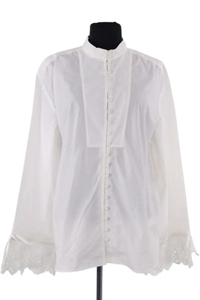 Chemise Sézane Blanc en Coton, taille S - Seconde Main