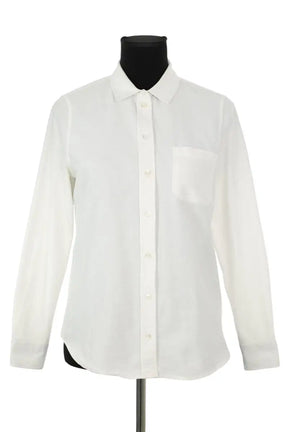 Chemise Sézane Blanc en Coton, taille S - Seconde Main