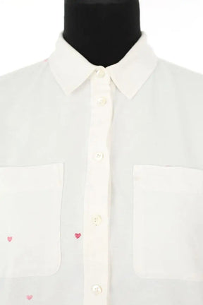 Chemise Sézane Blanc en Coton