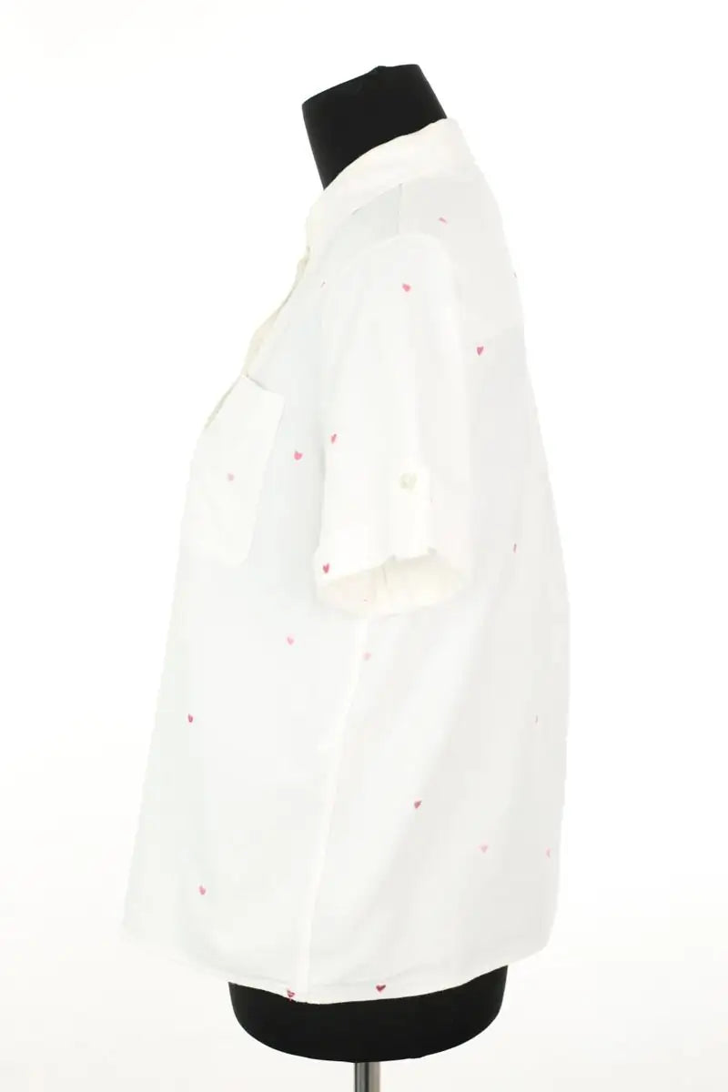 Chemise Sézane Blanc en Coton