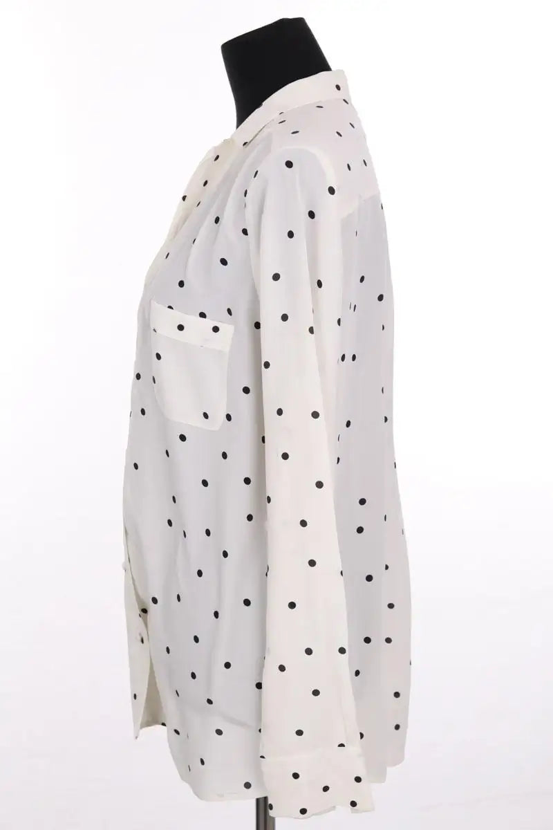 Chemise Sézane Blanc en Soie