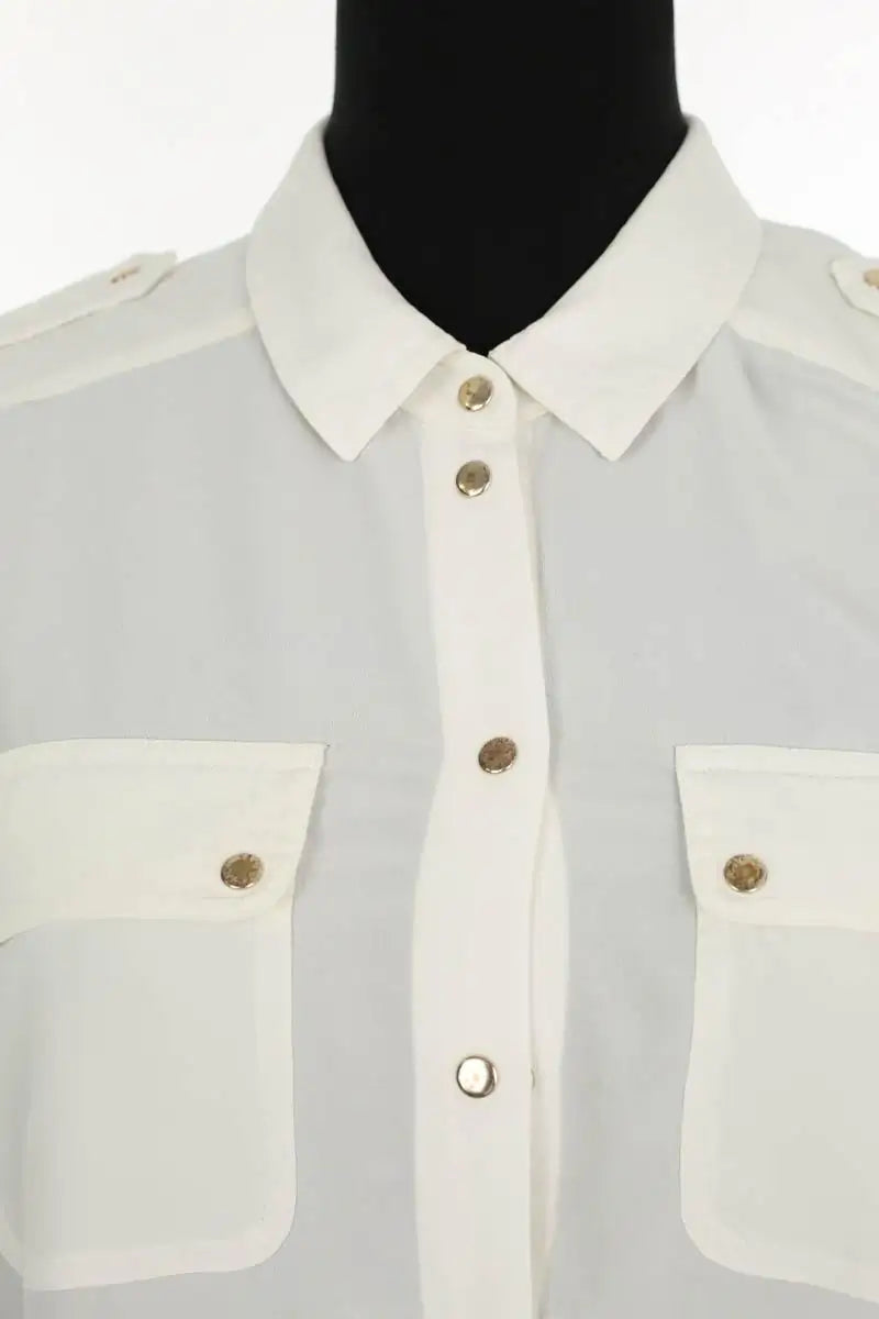 Chemise Sézane Blanc en Soie