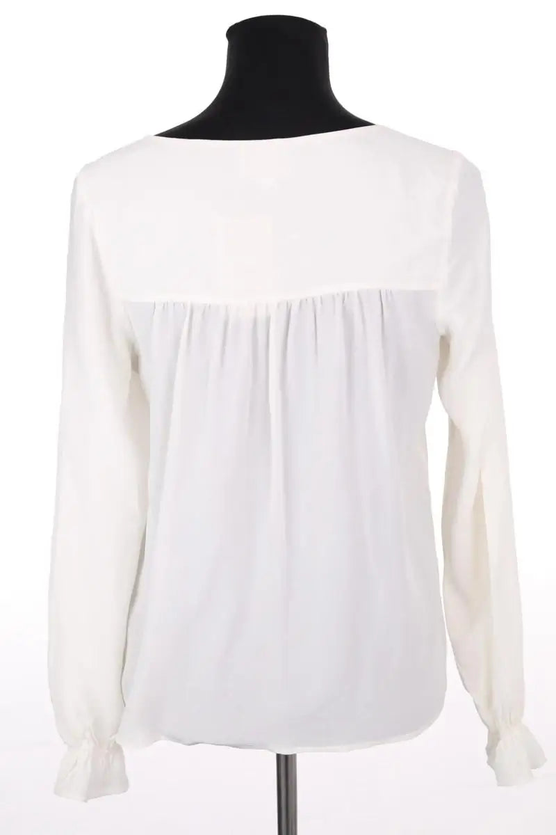 Chemise Sézane Blanc en Soie