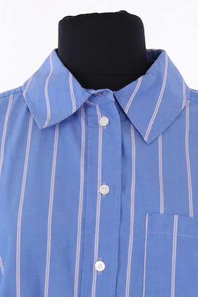 Chemise Sézane Bleu en Coton