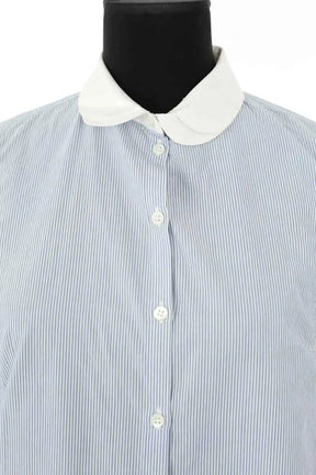 Chemise Sézane Bleu en Coton