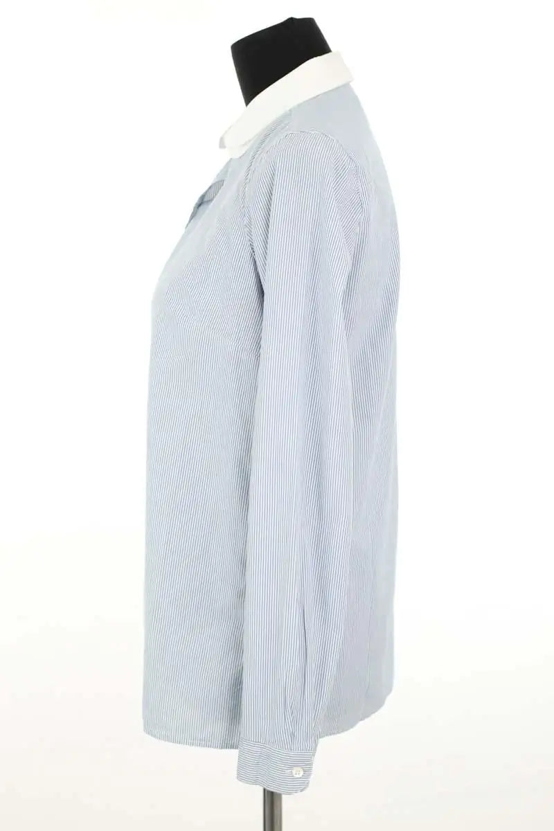 Chemise Sézane Bleu en Coton