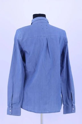 Chemise Sézane Bleu en Coton
