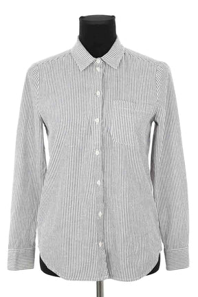 Chemise Sézane Bleu en Coton, taille XS - Seconde Main