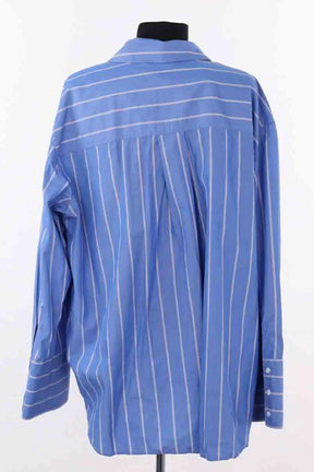 Chemise Sézane Bleu en Coton