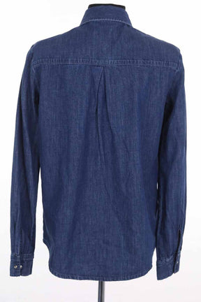 Chemise Sézane Bleu en Coton
