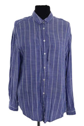 Chemise Sézane Bleu en Viscose, taille S - Seconde Main