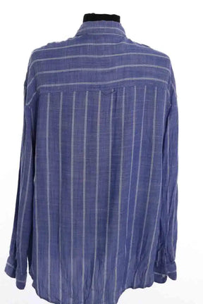 Chemise Sézane Bleu en Viscose