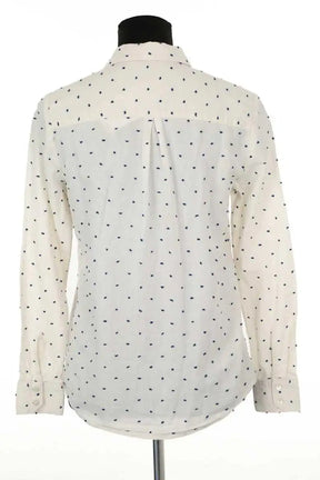 Chemise Sézane Ecru en Coton