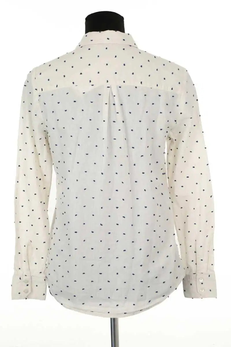 Chemise Sézane Ecru en Coton