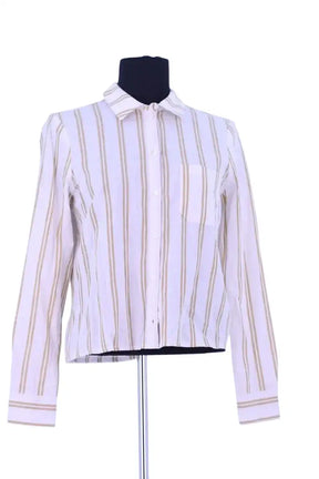 Chemise Sézane Ecru en Coton, taille XS - Seconde Main