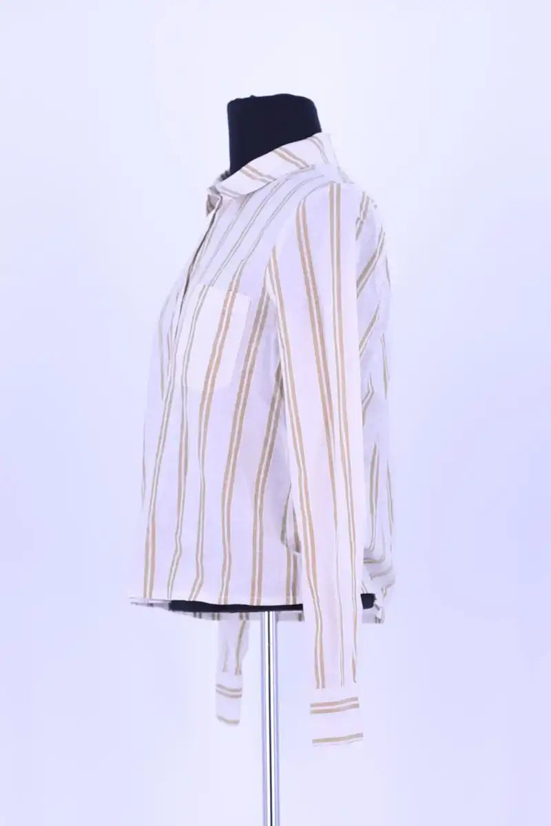 Chemise Sézane Ecru en Coton