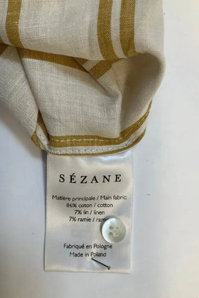 Chemise Sézane Ecru en Coton