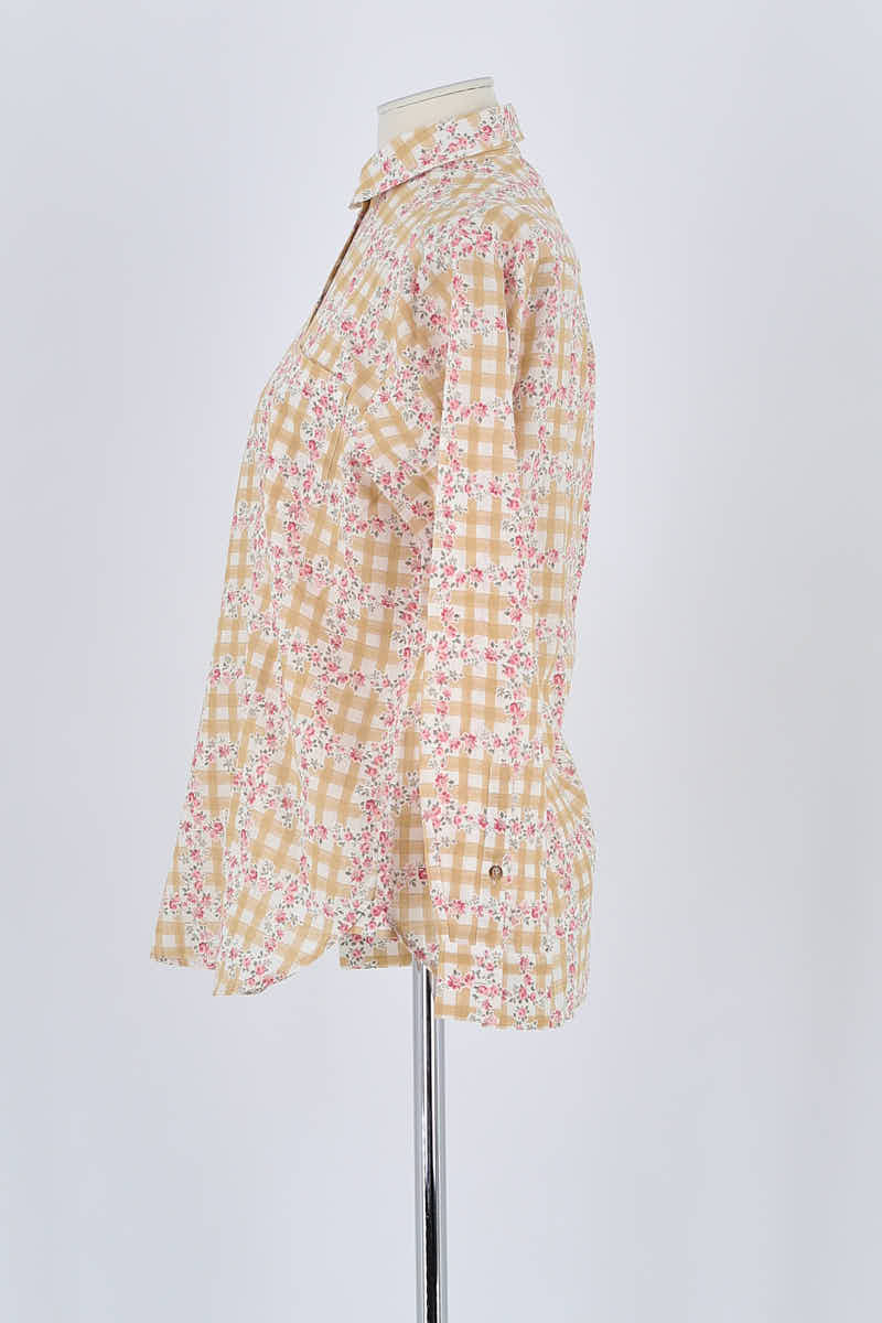 Chemise Sézane Jaune en Coton