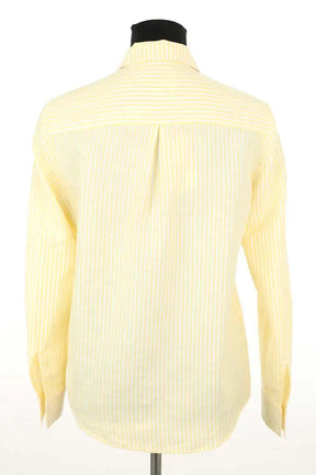 Chemise Sézane Jaune en Lin