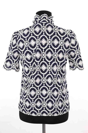 Chemise Sézane Marine en Coton